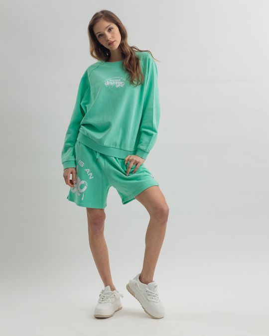 BLUE WOMEN'S SHORTS 2D25SS1550MP0724