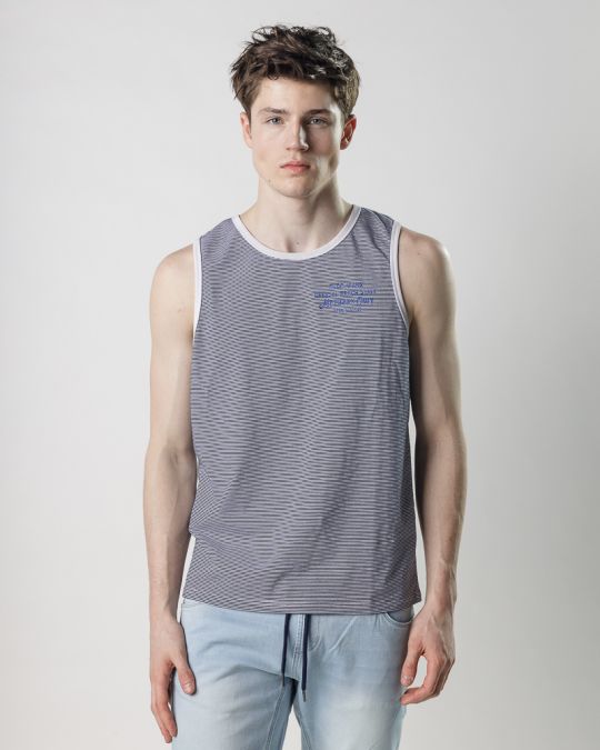 GREY MEN'S SINGLET 1D25SS4014SL0106