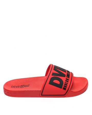 RED MEN'S SLIDES - BEACH DE25SS2018TP SY