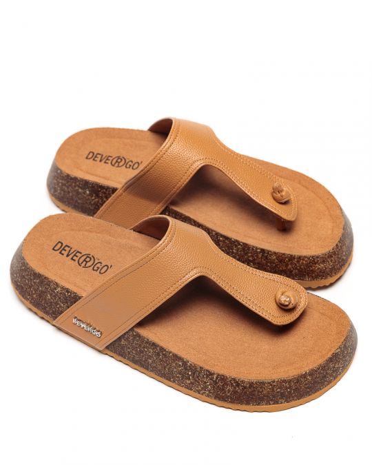 BROWN WOMEN'S SLIDES - PATRICIA DE25SS2500PU BJ