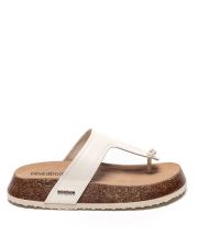 BEIGE WOMEN'S SLIDES - PATRICIA