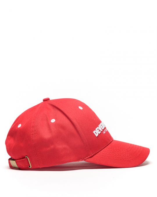 RED MEN'S BASEBALL CAP 1D25SS8006BC6100