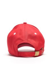 RED MEN'S BASEBALL CAP