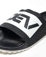 BLACK MEN'S SLIDES - ALFIE