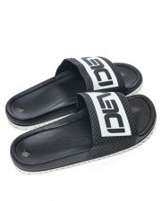 BLACK MEN'S SLIDES - ALFIE