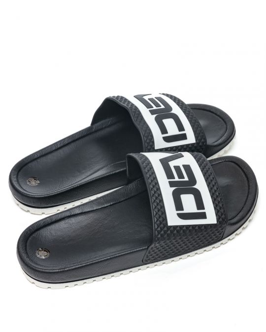 BLACK MEN'S SLIDES - ALFIE DE25SS2008TP RE