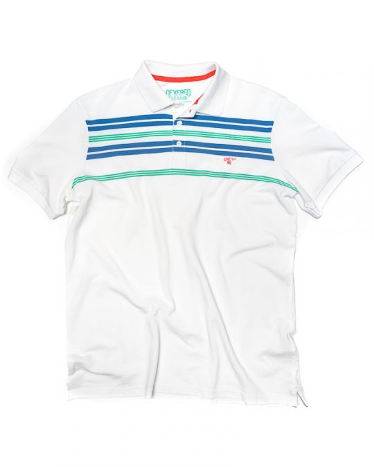 WHITE MEN'S T-SHIRT 1D25SS4018SS2405