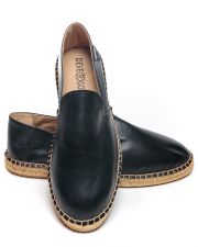 BLACK MEN'S LEATHER SHOES - CINCINNATI LE