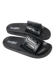 BLACK MEN'S SLIDES - CARAVEL