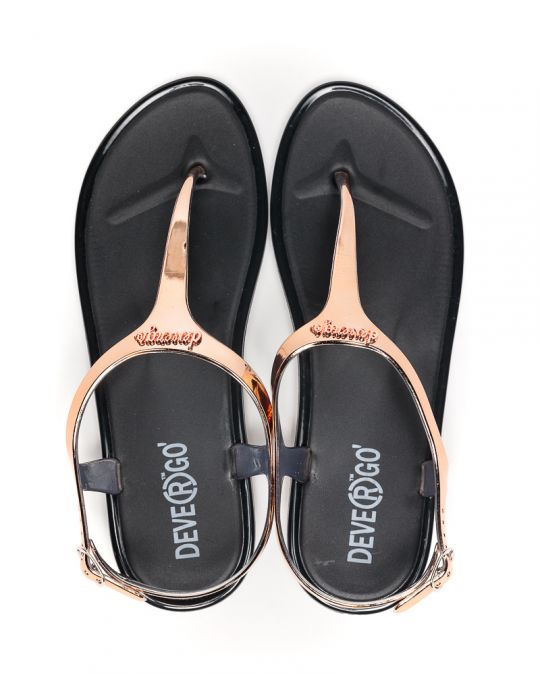 GOLD WOMEN'S SANDALS - NIMPHA NEW DE25SS4504PV SY