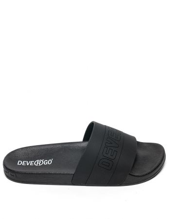 BLACK MEN'S SLIDES - LION DE25SS2009TP SY