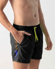 BLUE MEN'S BEACH SHORTS