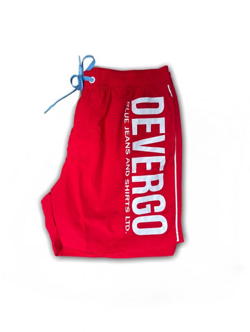 RED MEN'S BEACH SHORTS 1D25SS1053SP6000
