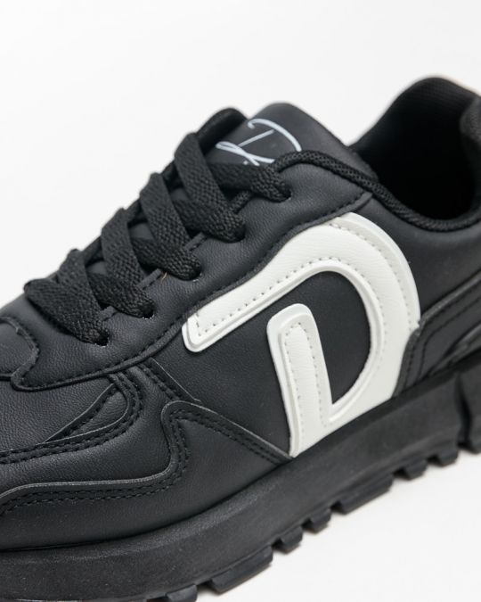 BLACK WOMEN'S SNEAKERS - LEXY DE25FW3531PU UL