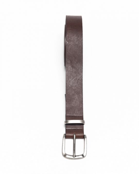 BROWN MEN'S LEATHER BELT 1D25FW8094BL2100