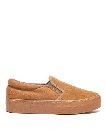 BROWN WOMEN'S SLIP-ON - HELIA SU DE25FW3515SU KD