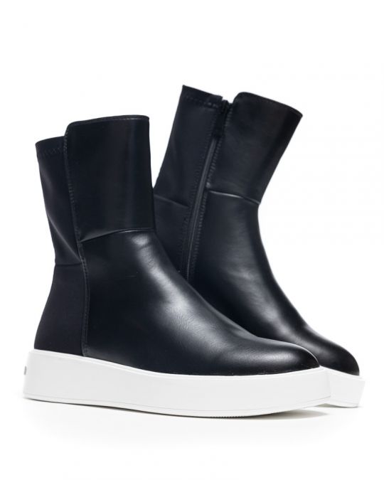BLACK WOMEN'S BOOTS - KAI DE25FW4515PU SH