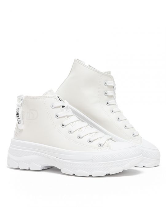 WHITE WOMEN'S SNEAKERS - ROBIN DE25FW3519PU KD
