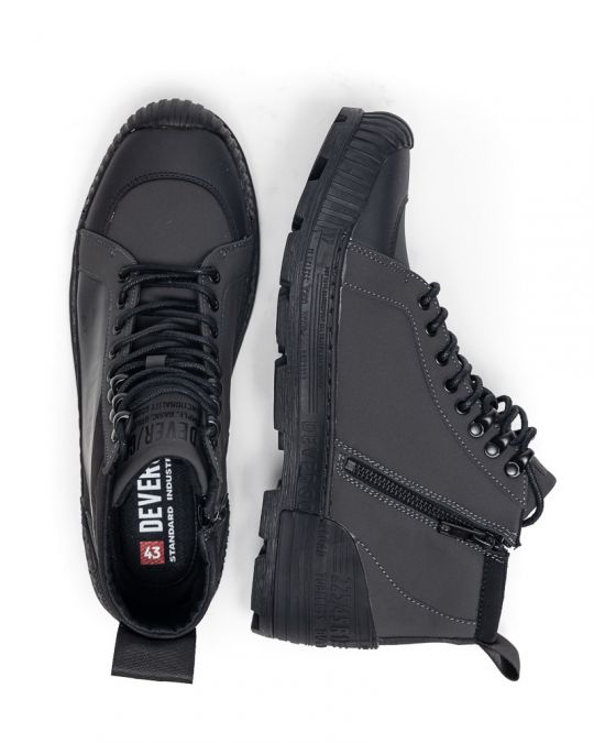 BLACK MEN'S BOOTS - BILL DE25FW8010PU HI