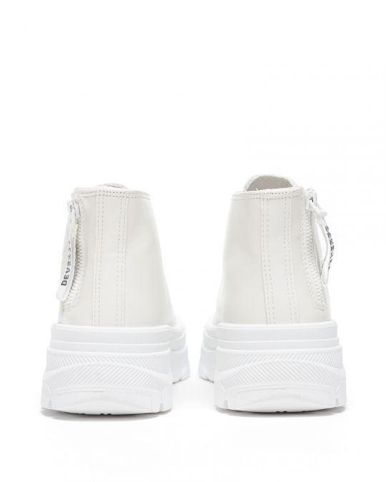 WHITE WOMEN'S SNEAKERS - ROBIN DE25FW3519PU KD