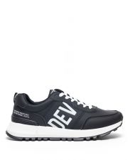 BLACK MEN'S SNEAKERS - FRED