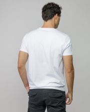 WHITE MEN'S SHORT SLEEVE T-SHIRT