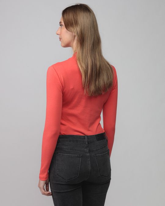 CORAL WOMEN'S LONG SLEEVE TURTLENECK T-SHIRT 2D25FW4546LS3305