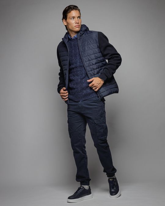 BLUE MEN'S TRANSITION COAT 1D25FW7013KA1600