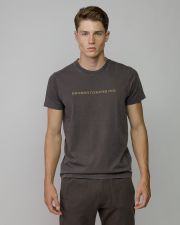 BROWN MEN'S SHORT SLEEVE T-SHIRT