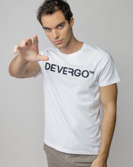 WHITE MEN'S SHORT SLEEVE T-SHIRT 1D25FW4044SS0105