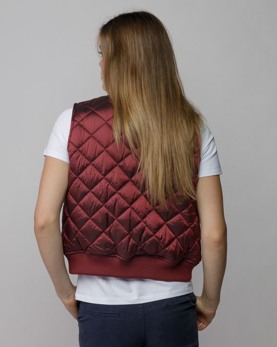 BORDEAUX WOMEN'S QUILTED VEST 2D25FW7521SL1600