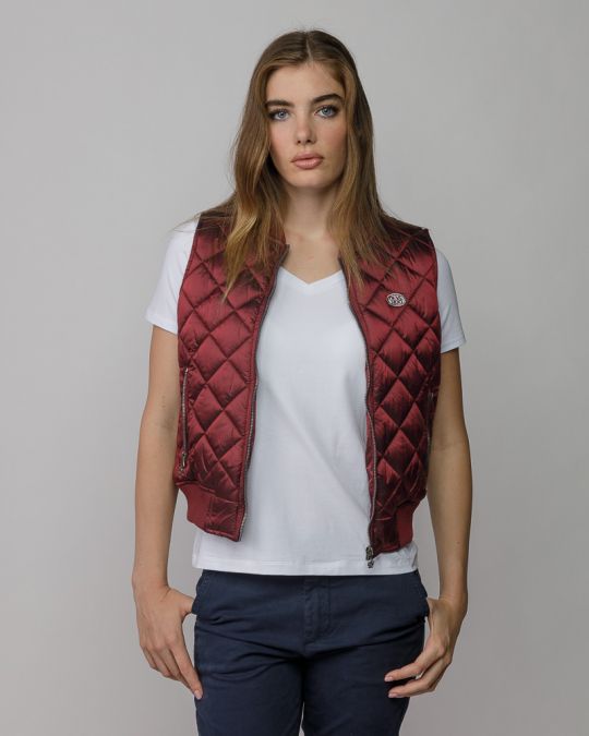 BORDEAUX WOMEN'S QUILTED VEST 2D25FW7521SL1600