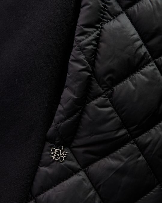 BLACK WOMEN'S TRANSITIONAL COAT 2D25FW7581KA1600