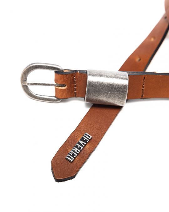 BROWN WOMEN'S LEATHER BELT 2D25FW8582BL2100