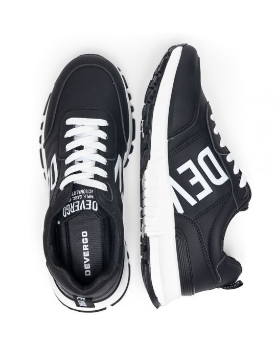 BLACK MEN'S SNEAKERS - FRED DE25FW4026PU UL