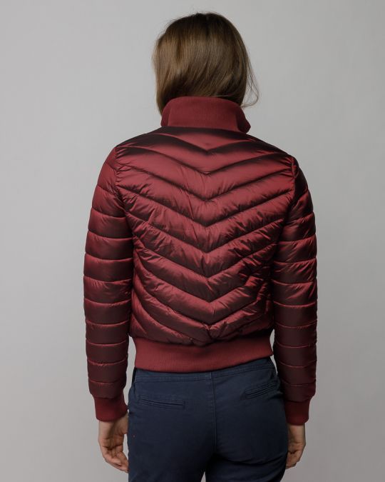 BORDEAUX WOMEN'S SHORT QUILTED COAT 2D25FW3580KA1600