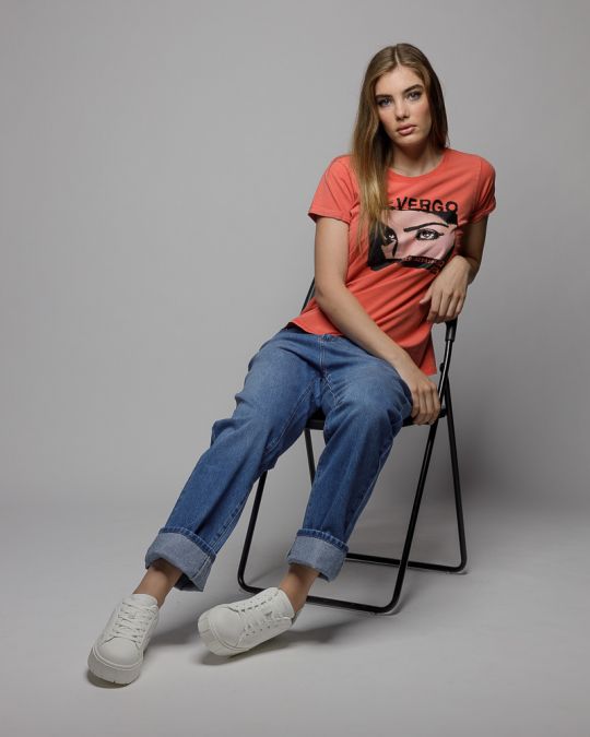 CORAL WOMEN'S SHORT SLEEVE T-SHIRT 2D25FW4522SS0224