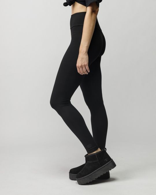 BLACK WOMEN'S LEGGINGS 2D25FW1572LP0201