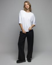 WHITE WOMEN'S SHORT SLEEVE T-SHIRT