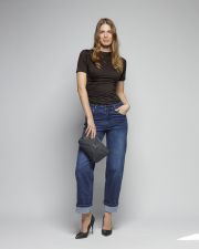 BROWN WOMEN'S SHORT SLEEVE T-SHIRT