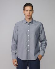 GREY MEN'S OXFORD SHIRT