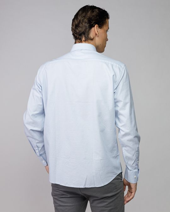 BLUE MEN'S OXFORD SHIRT 1D25FW5010LS1301
