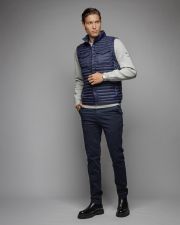 BLUE MEN'S VEST