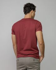 BORDEAUX MEN'S SHORT SLEEVE T-SHIRT