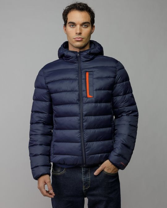 BLUE MEN'S COAT 1D25FW3039KA1600