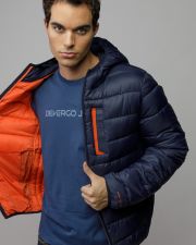 BLUE MEN'S COAT