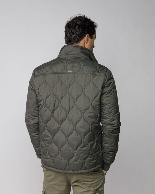 KHAKI MEN'S TRANSITION COAT 1D25FW3040KA1600