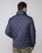 BLUE MEN'S TRANSITION COAT