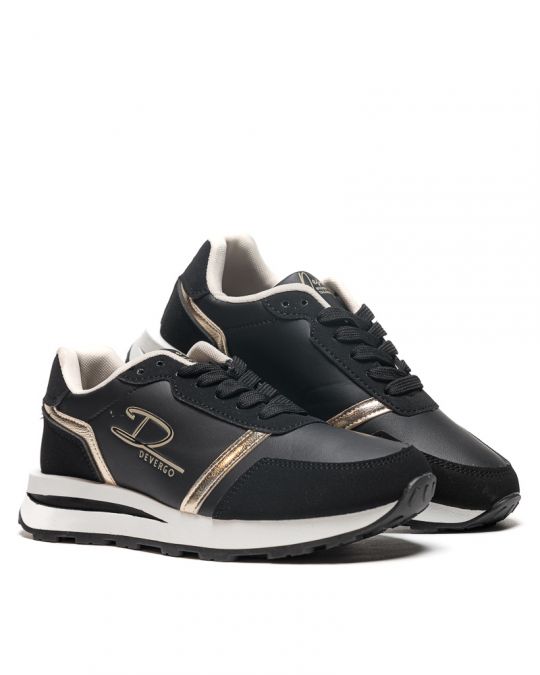 BLACK WOMEN'S SNEAKERS - MARIA DE25FW3506PU BF