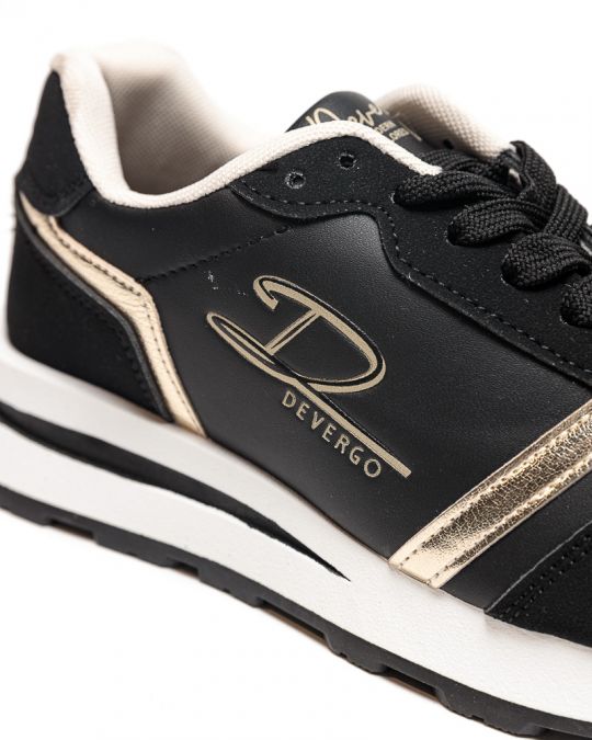 BLACK WOMEN'S SNEAKERS - MARIA DE25FW3506PU BF